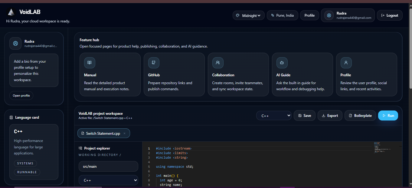 Desktop IDE